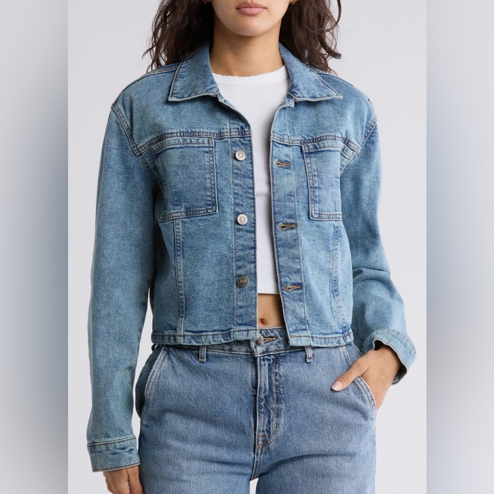 Hudson Jeans Crop Jean Jacket S